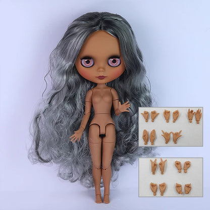 ICY DBS Blyth Doll 1/6 BJD Toy  Joint Body Set for Special Sale Random Eyes 30cm Anime Girl Gift