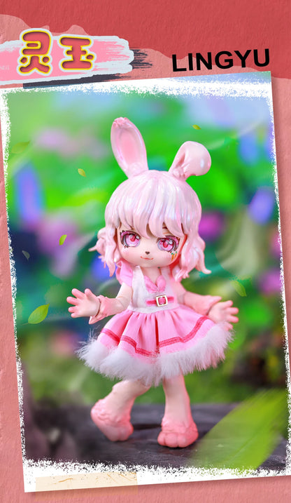ICY DBS Dream Fairy Maytree OB11 doll 14cm Animal Body Beast series Collectible Cute Animal 13cm SD gift BJD