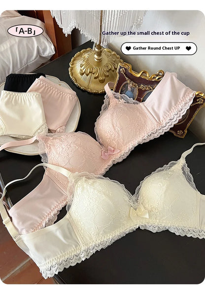 Women's Lace Bra & Panty Set