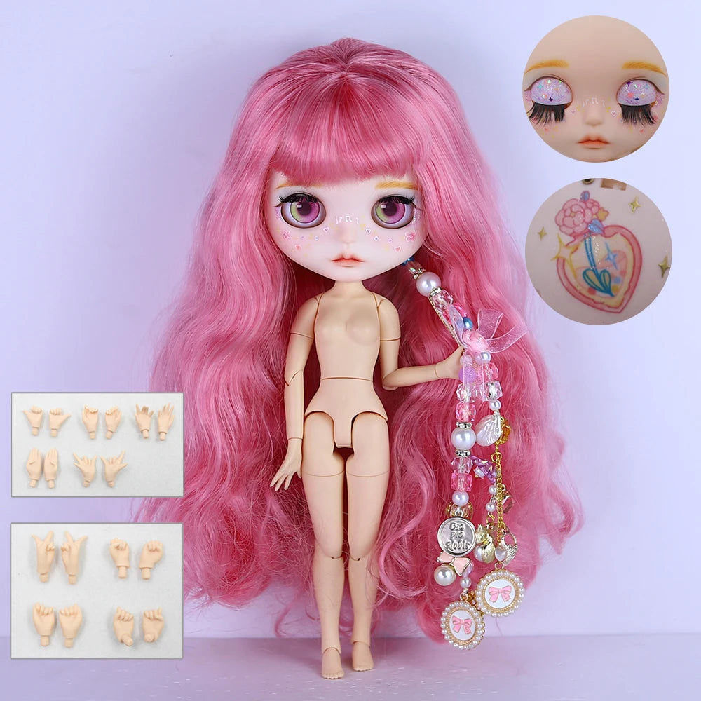 ICY DBS Blyth 1/6 doll hand-painted set dopamine girl double eyelid long eyelashes sleeping eyes doll set SD