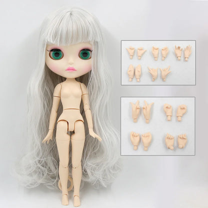 ICY DBS blyth doll 1/6 joint body white skin toy customized doll 30cm bjd random eyes colors anime toy girls gift