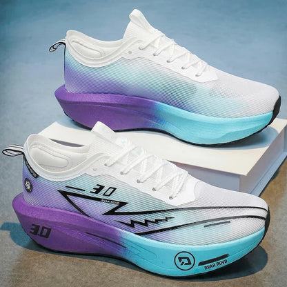 Men's Running Shoes Outdoor Luxury shoes Cushioning Race Breathable Couple Off-road Sneakers Non-Slip Mesh Trainer Shoes Fashion