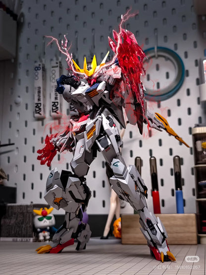 In Stock WOLF Second Batch of Repaired Version Model 1/100 MG Barbatos Wolf King GK Assembled Model Kit Movable Doll Robot