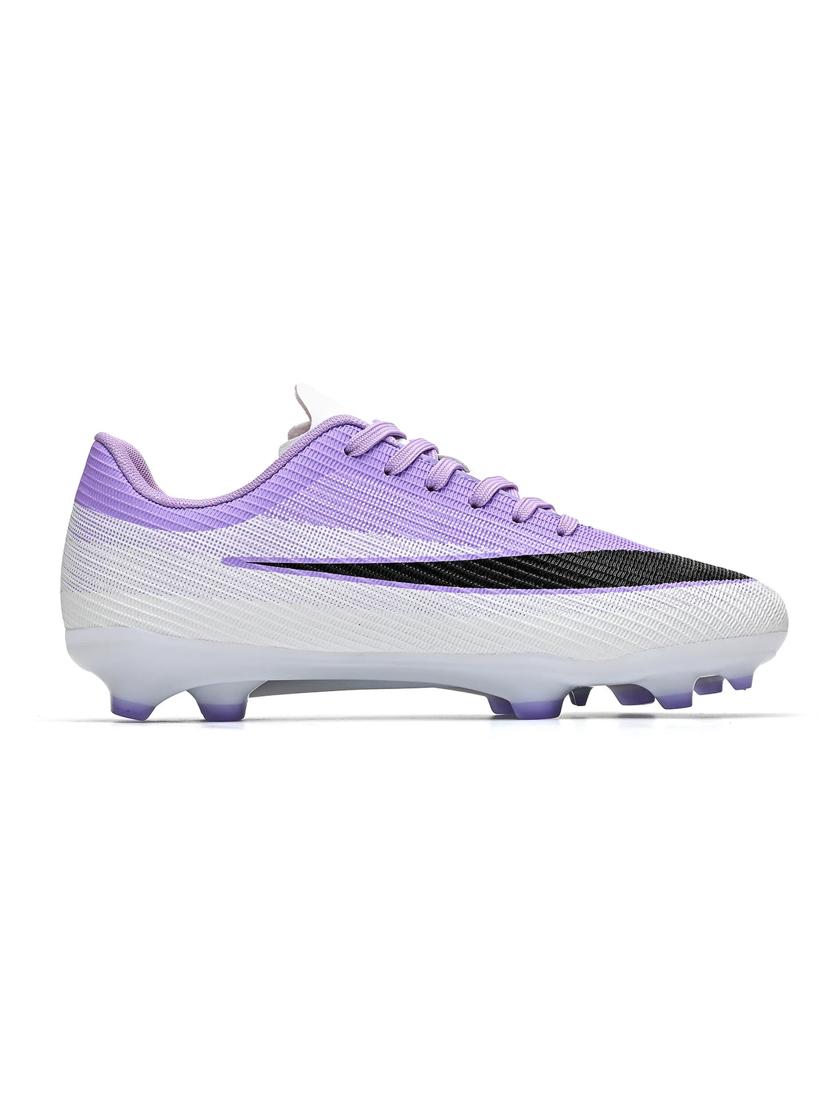 Adult Men AG/FG Football Boots Firm Ground Cleats Comfort PU Non‑Slip Sole For Outdoor Pitch Football Game And Competition