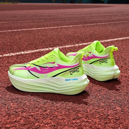 Men's Running Shoes Breathable Couple Trainer Race Luxury shoes Sneakers Mesh Outdoor Non-Slip Jogging Cushioning Off-road Shoes