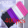 100/500pcs Eyelash Cleaning Brush Lash Extension Micro Cotton Swab Individual Eyelashes Microbrush Beauty Makeup Clean Remover