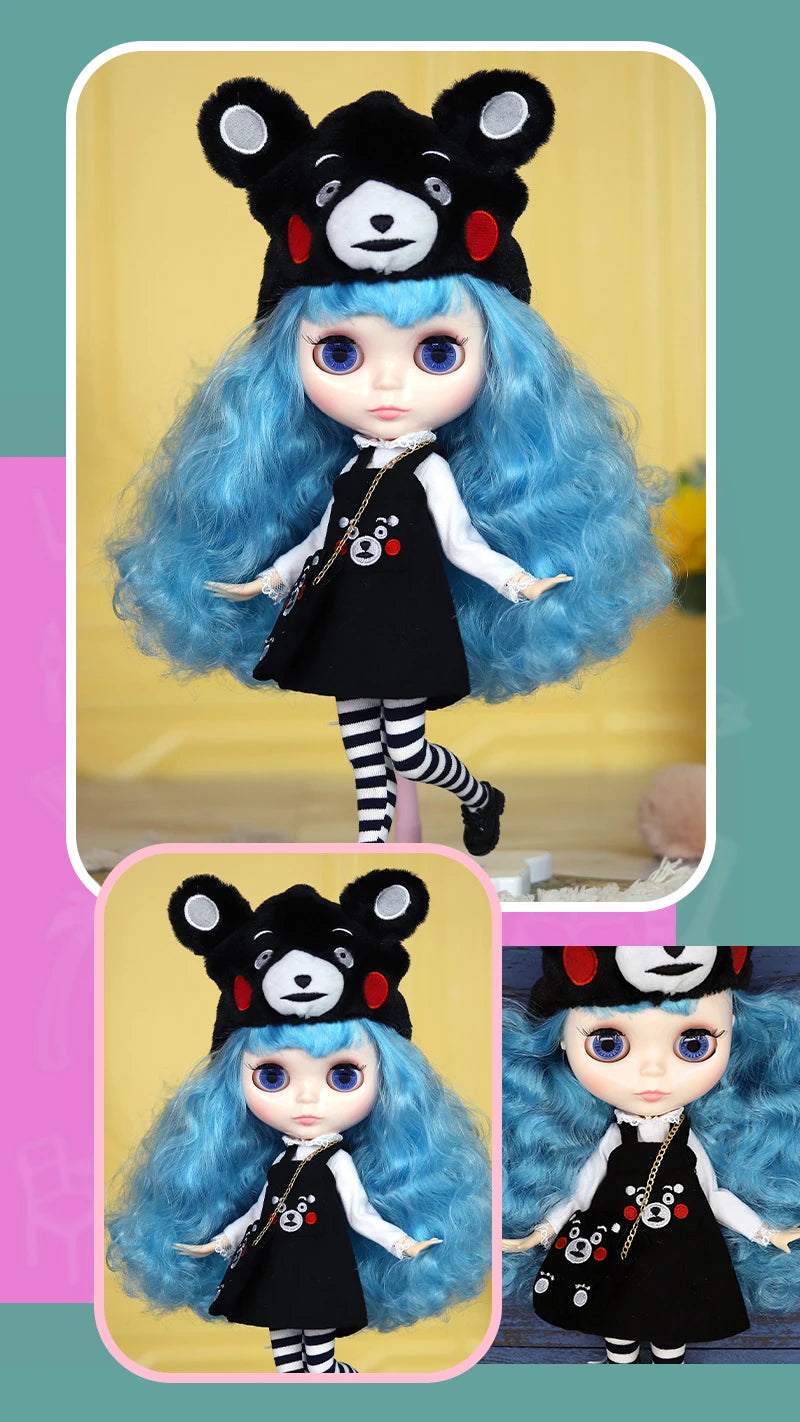 ICY DBS Blyth doll 1/6 Anime Doll joint body white Skin glossy face Special Combo with clothes, shoes and hands 30cm BJD TOY