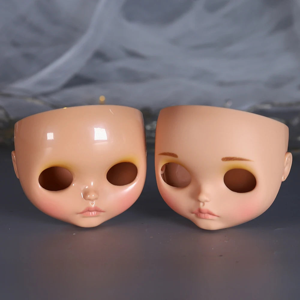 DBS Blyth Doll ICY Toy Tan Faceplate backplate and screws for DIY custom doll