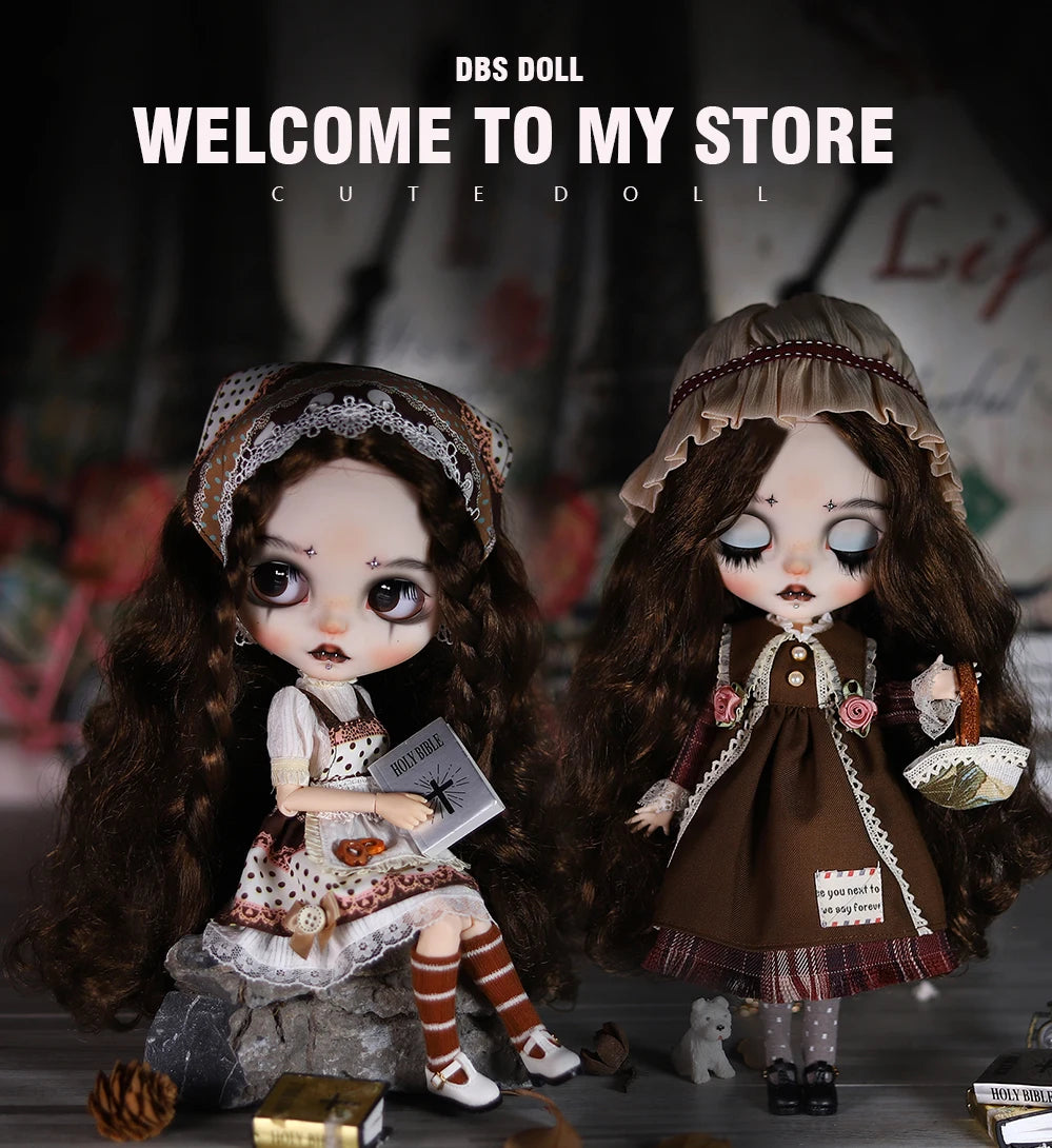 ICY DBS Blyth 1/6 doll hand-painted set double eyelids long eyelashes sleepy eyes doll set SD