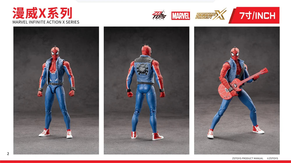 Marvel ZD Toys Iron Man Figure MK3 MK4 MK85 MK42 MK18 MK19 Spider-Man PS4 Iron Spider Action Figure Collections Gift