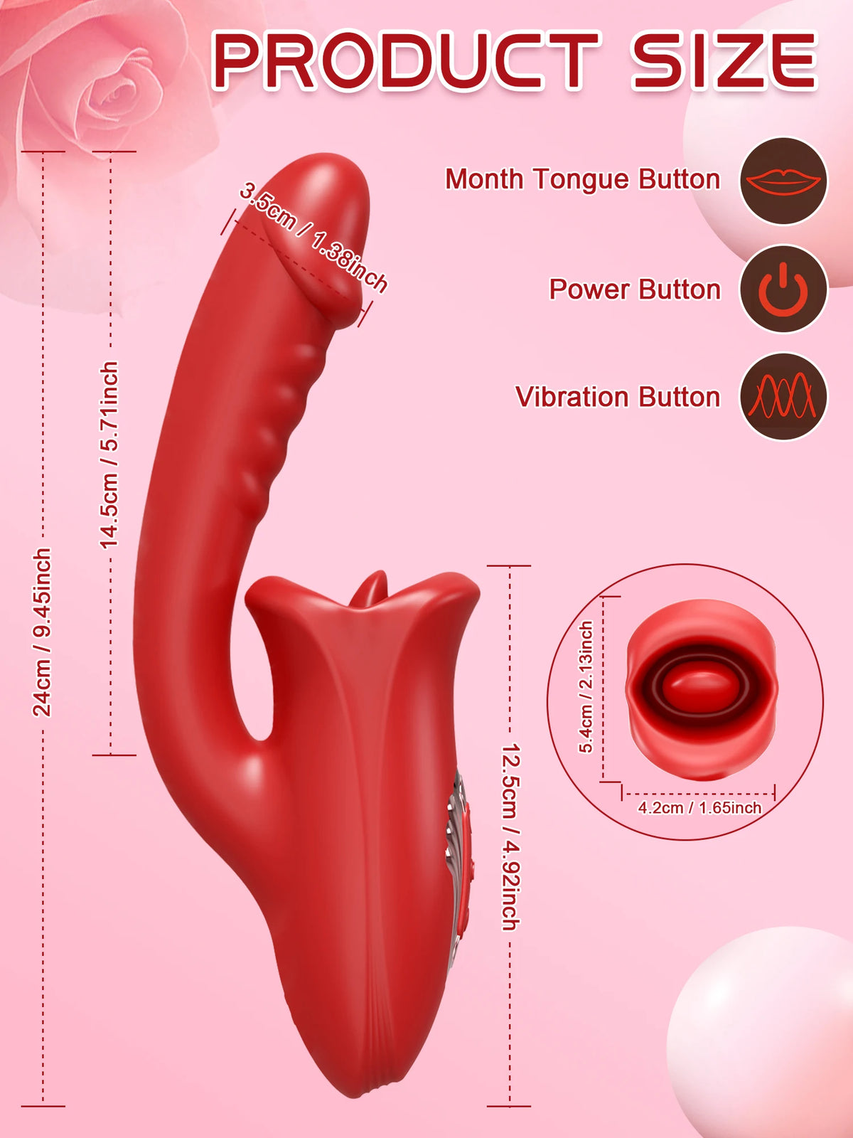 Dual-Action Suction Personal Massager