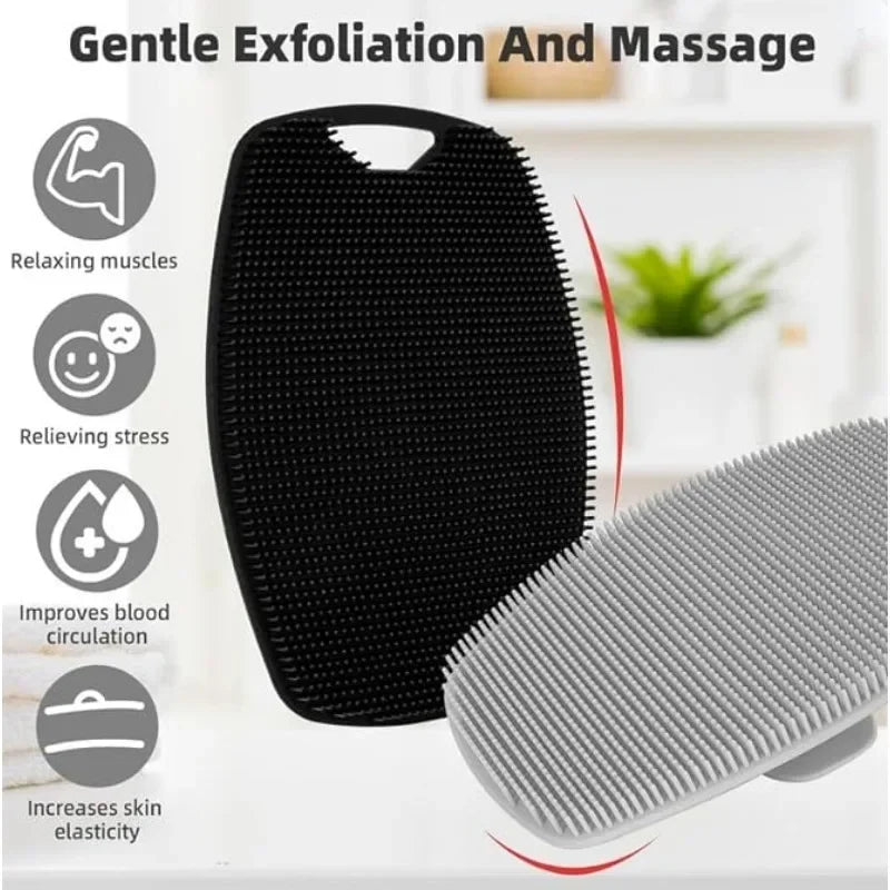 Soft Silicone Body Cleansing & Exfoliating Brush