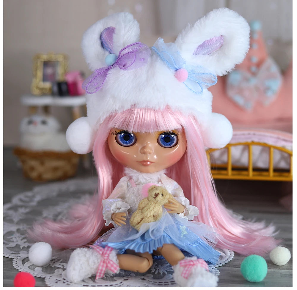 ICY DBS Blyth doll bjd joint body Tan Skin Cute Dress Clothing 1/6 30cm Girl Gift Anime SD
