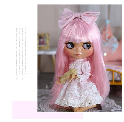 ICY DBS Blyth doll bjd joint body Tan Skin Cute Dress Clothing 1/6 30cm Girl Gift Anime SD
