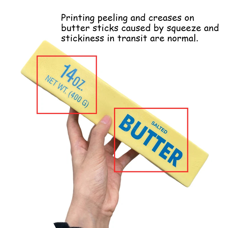 Taba Squishy Giant Butter Cheese Fidget Toy Slow Rising Big Butters Sticks Moist Squeeze Toy Relieve Anxiety Adult Autism Gifts