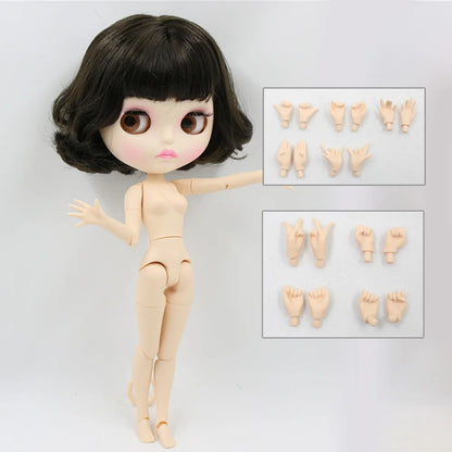 ICY DBS blyth doll 1/6 joint body white skin toy customized doll 30cm bjd random eyes colors anime toy girls gift