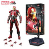 ZD Toys Iron Man MK35 Red Snapper Action Figure Iron Man Mk41 Mk47 Tank MK24 MK22 1/10 Scale Iron Man Collections Gift