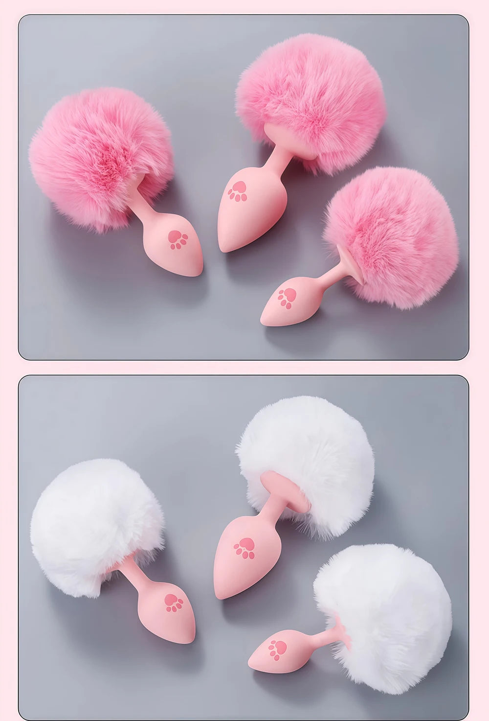 Cat Paw Anal Plug Adult Couple Games Butt Plug Erotic Product Penetration Anal Toys with Hairball Fox Tail Sex Toy for Men Women