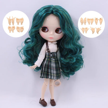 ICY DBS Blyth doll 1/6 Anime Doll joint body white Skin glossy face Special Combo with clothes, shoes and hands 30cm BJD TOY