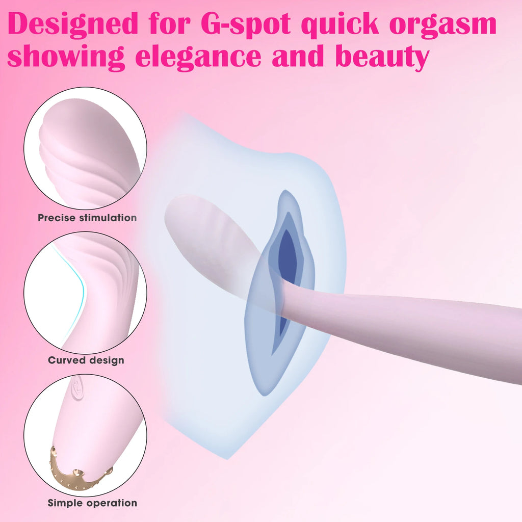 Beginner G-Spot Vibrator for Women Nipple Clitoris Stimulator Vagina Dildo Vagina Massager Female Sex Toys for Adults Goods