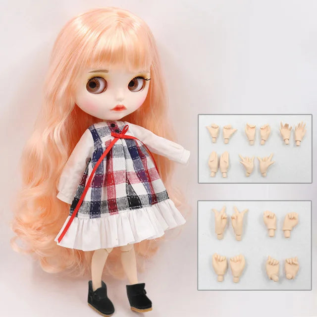 ICY DBS Blyth Doll icy 1/6 bjd 30cm toy white skin joint body naked doll or doll clothes shoes