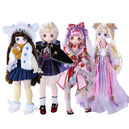 ICY DBS 1/4 BJD Dream Fairy Doll ANIME TOY Mechanical Joint Body Collection Doll  Official Makeup 40cm SD