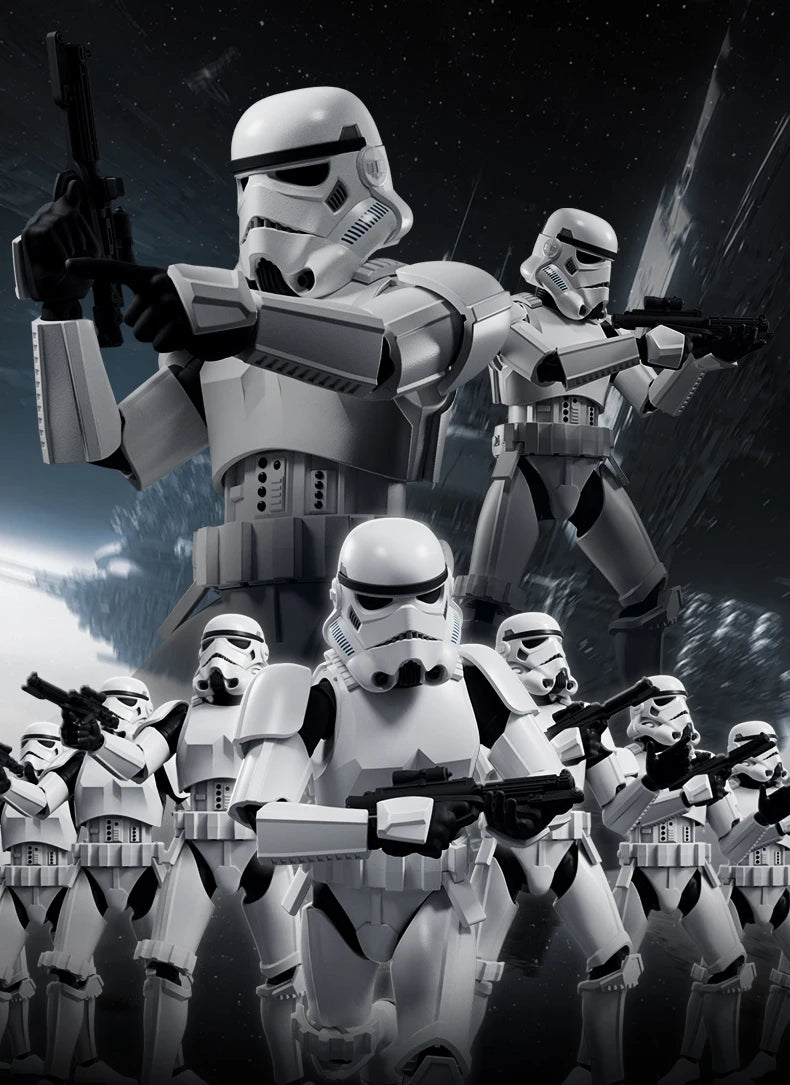 Blokees Star Wars Action Figure Darth Vader Dark Trooper Stormtrooper Anime Collection Toys Model For Children Gift