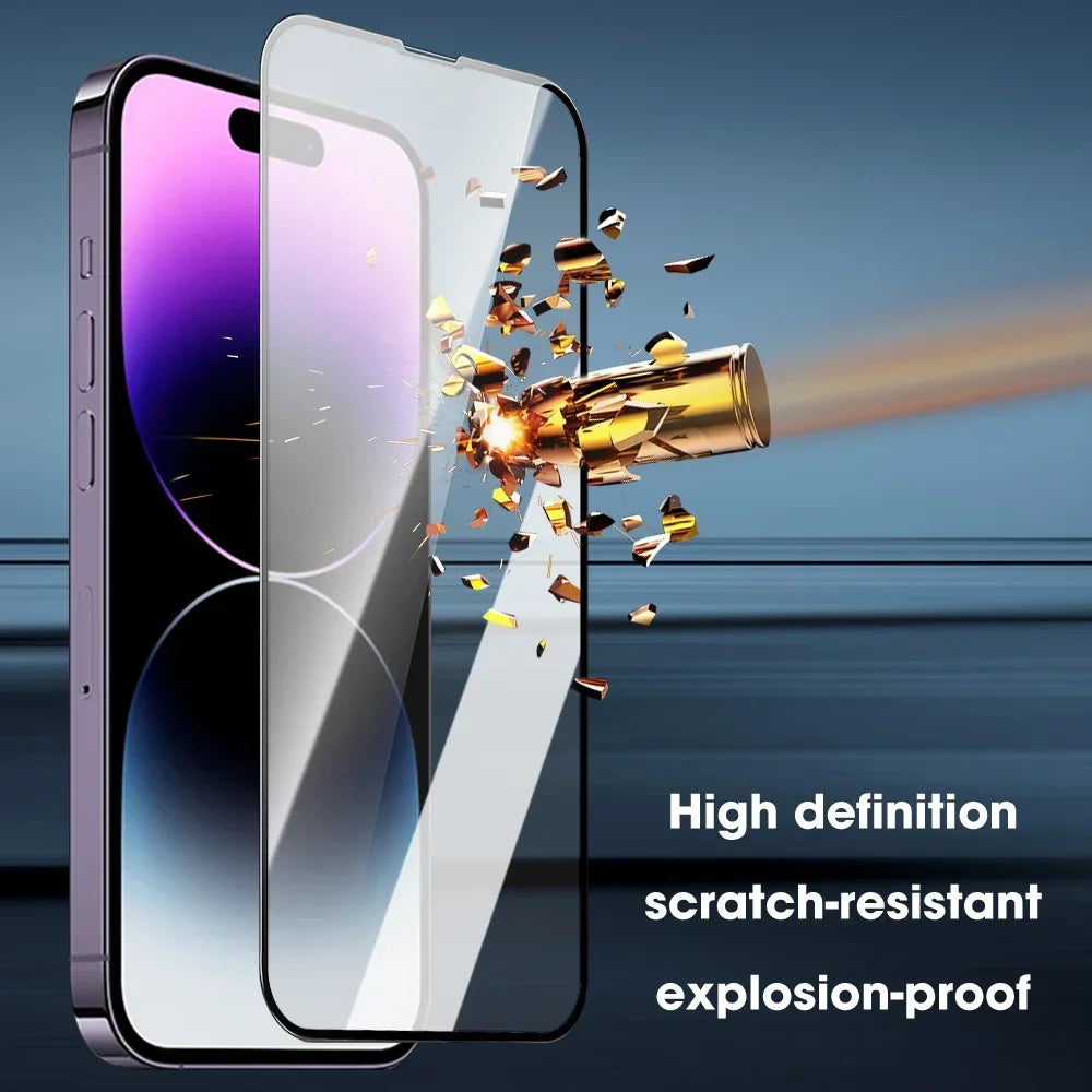 1-3Pcs HD Clear Glass Screen Protector for iPhone 16 17 Pro Max Tempered Glass Protection for iPhone 17/17Pro/17ProMax/17Air