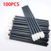 100PCS Lip Brushes Makeup Brush Eyelashes Extension Applicator Lipstick Wands Set For Woman Cosmetic Colourful Make Up Tools