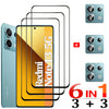 Protective Glass For Redmi Note 14 13 Pro 5G Screen Protectors Redmi Note13 12 11 10 Pro Tempered Glass & Lens Film Nota 12 Pro Plus Pelicula Cristal Templado For Redmi Note 14  Anti-Scratch Phone Front Film