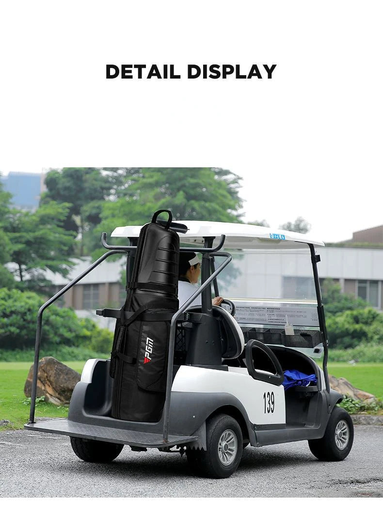 Golf Aviation Bag Men Women Hard Shell Anti Collision Squeeze Aircraft Consignment Belt Roller Skating Travel Bags HKB014