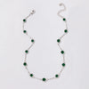 Fashion Simple Candy Color Tassel Necklace for Women Aesthetic All-match Pendant Jewelry Choker Neck Accessories Gift Chain