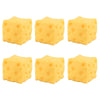 Squishy Square Cheese Squeeze Toys Slow Rebound Push Stress Relief Sensory Toy Soft Butter Cheese Fidget Toy Christmas Present