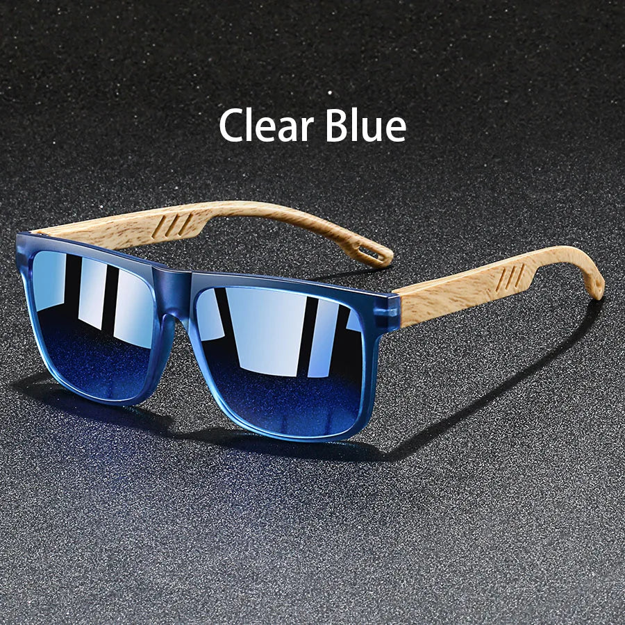 Fashion Vintage Square Colorful Square Frame Sunglasses Men Women Fishing Driving Fashion Brand Designer Lightweight Sun Glasses