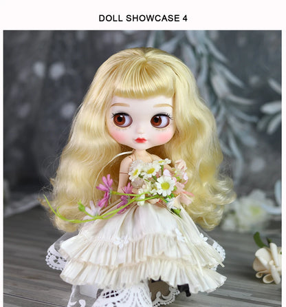 ICY DBS Blyth doll toy Simple Evening Dress Elegant Skirt Anime Costume