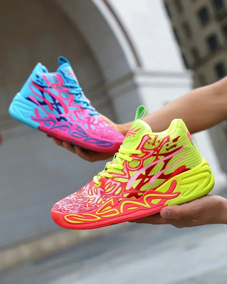 New Men Basketball Shoes Outdoor Running Trainer Match Breathable Athletic Light Sports Shoes Unisex Women High Quality Sneakers