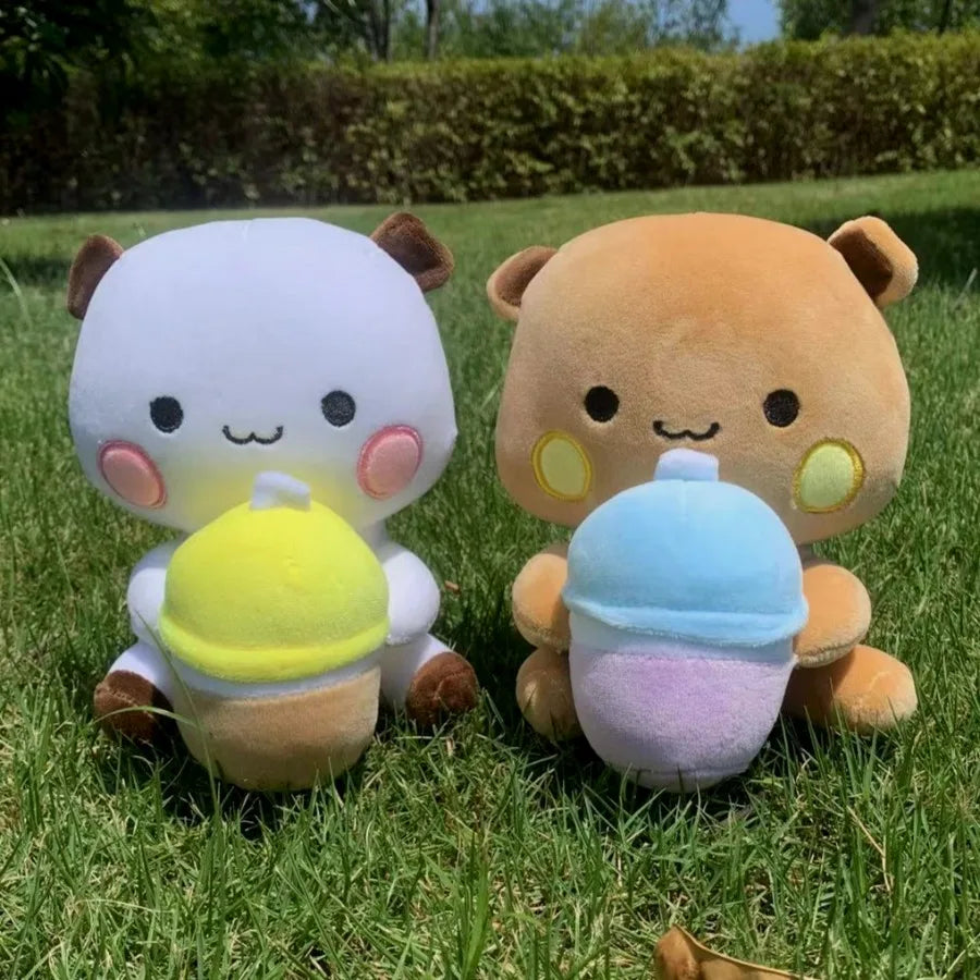 Yier Panda Bear Dolls Cute Bubu Dudu Plush Toy Lovely Cartoon Stuffed Soft Plushies Home Decoration for Girlfriend Gift