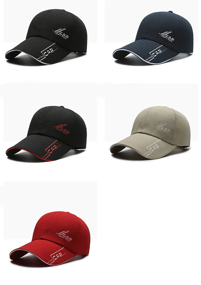 Hats, Men, Summer Long Brim, Baseball Caps, Spring Casual, Outdoor Sun, Fishing Hats, Sunscreens, Shade Caps, Women