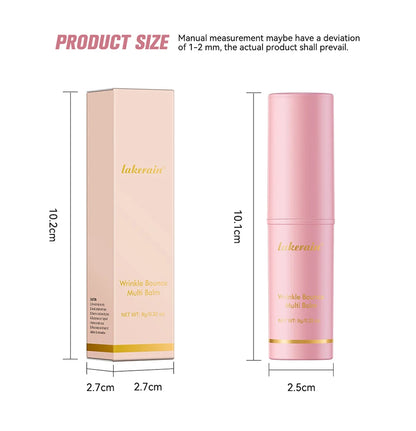 Moisturizing Wrinkle Bounce Multi Balm Stick Deep Hydrating Facial Skin Long-lasting Brightening Collagen Cream Korean Cosmetics