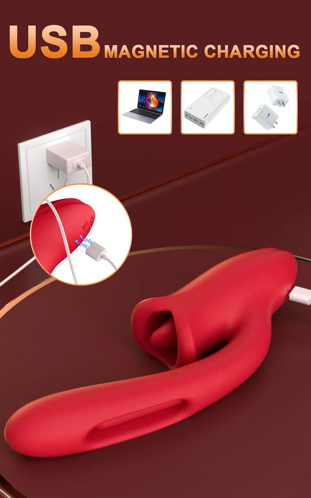Dual-Action Suction Personal Massager