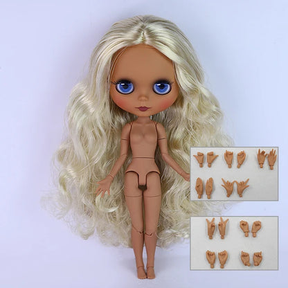 ICY DBS Blyth Doll 1/6 BJD Toy  Joint Body Set for Special Sale Random Eyes 30cm Anime Girl Gift