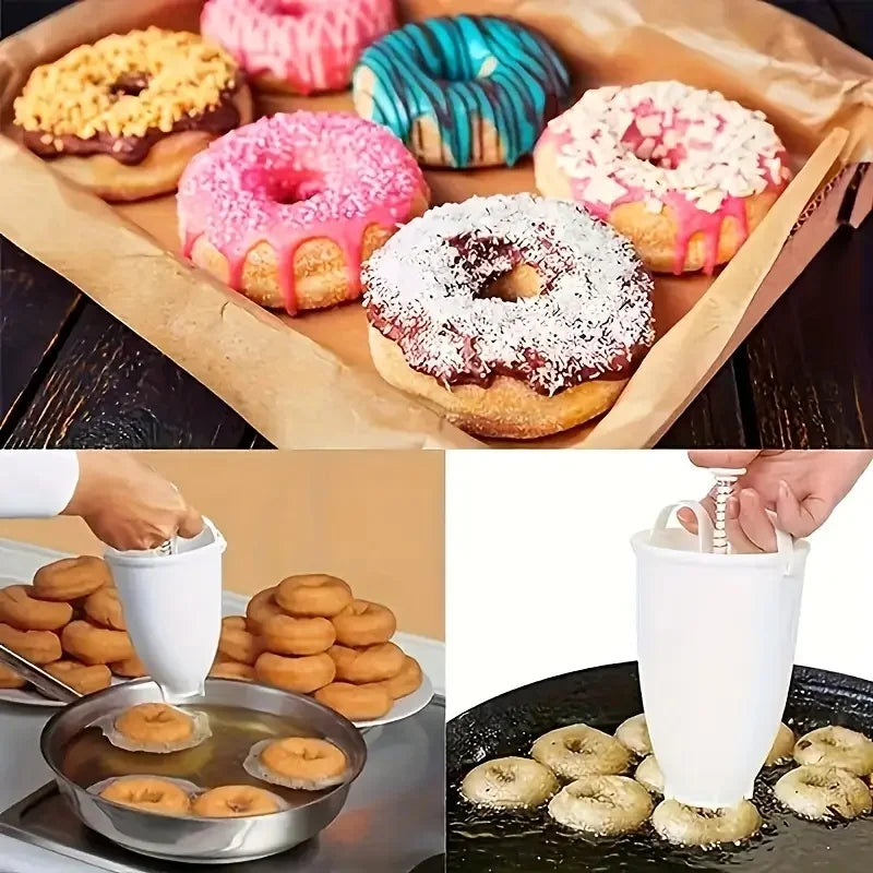 Easy-to-Use Donut Maker Perfect for Home & Restaurant Use, Milking Machine, Eid Al-Adha Mubarak, Bulk Kitchenware&tableware