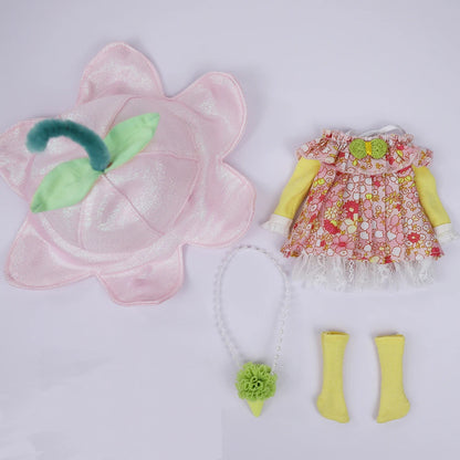 ICY DBS Blyth Doll 1/6 Clothing Joint Body Princess Dress Casual Clothing Toy Gift