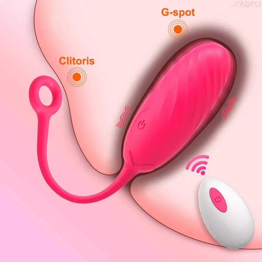 9-Mode Wearable Egg Vibrator