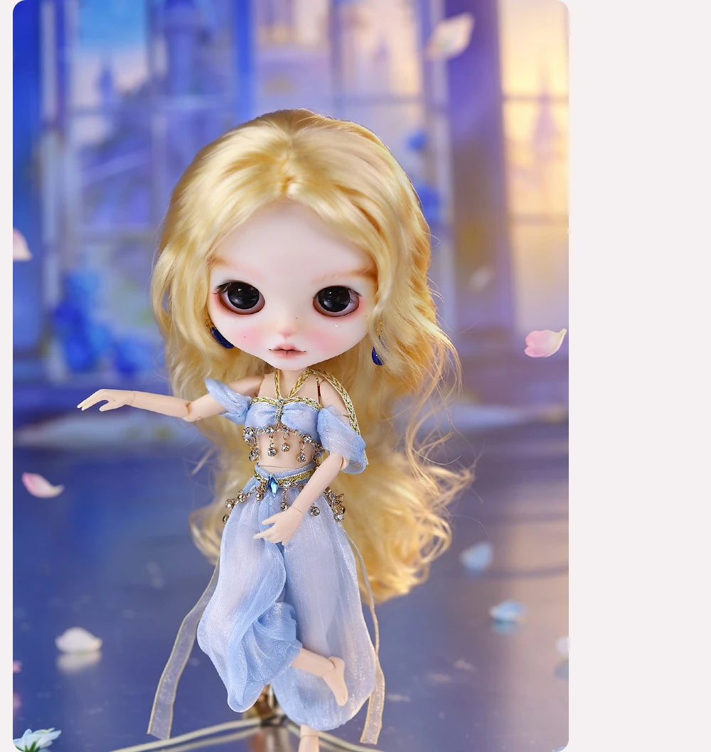 ICY DBS Blyth 1/6 Doll Hand Painted Set Forest Fairytale Frosted Face Doll SD BJD