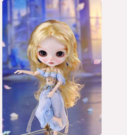 ICY DBS Blyth 1/6 Doll Hand Painted Set Forest Fairytale Frosted Face Doll SD BJD