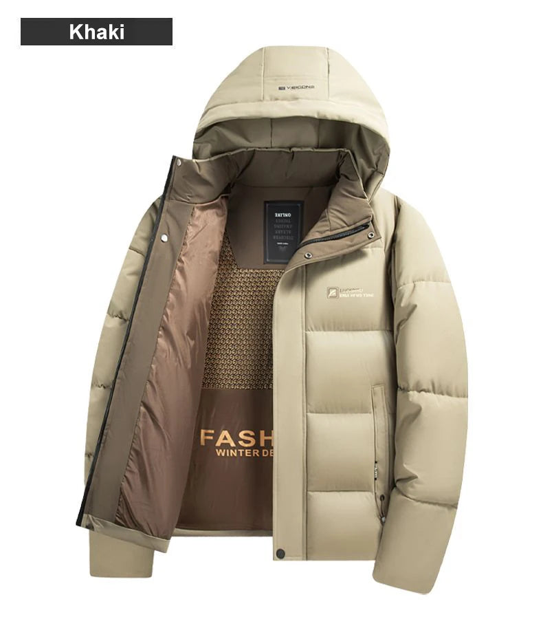 Men's Thick Hooded Winter Jacket