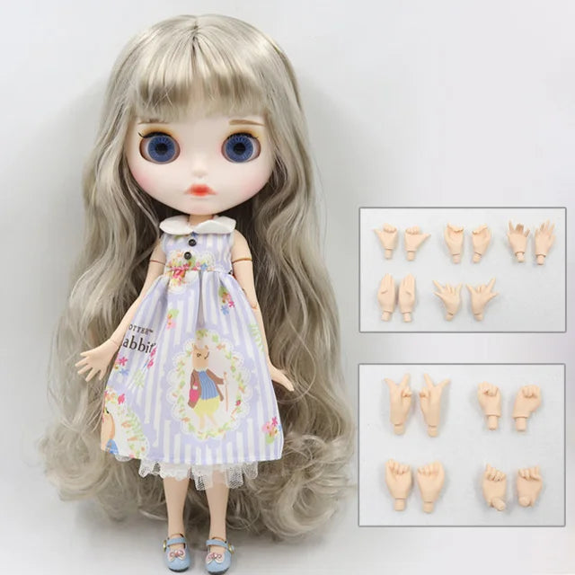 ICY DBS Blyth Doll icy 1/6 bjd 30cm toy white skin joint body naked doll or doll clothes shoes