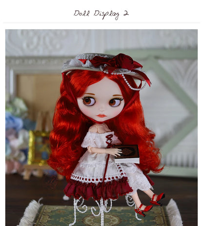 ICY DBS Blyth doll White Skin Glossy face Matte face Joint body with hand set A&B 1/6 bjd suitable diy makeup Special price