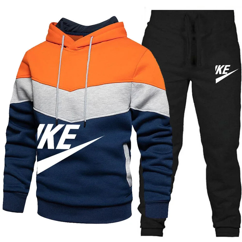 Men's Zip Hoodie & Pants Set